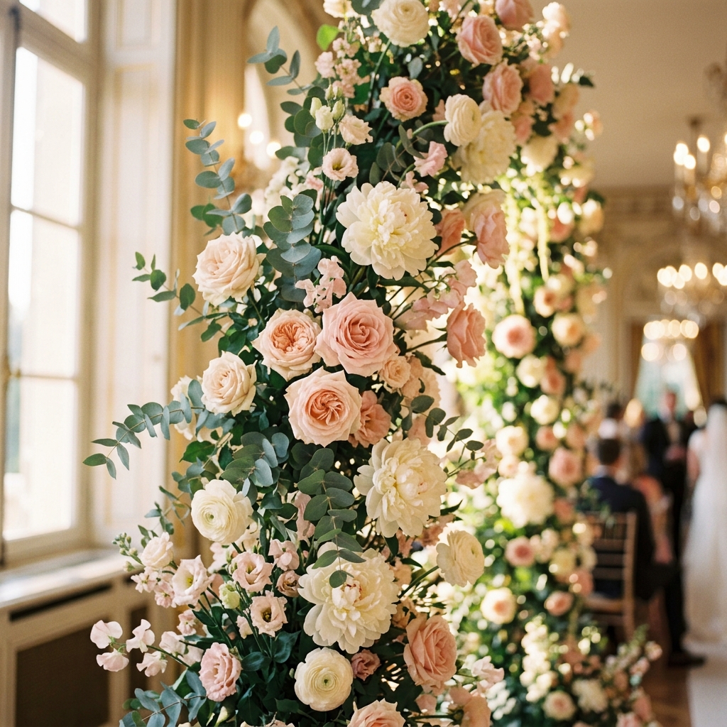 Wedding floral decorations by House of Petalss, Ooty